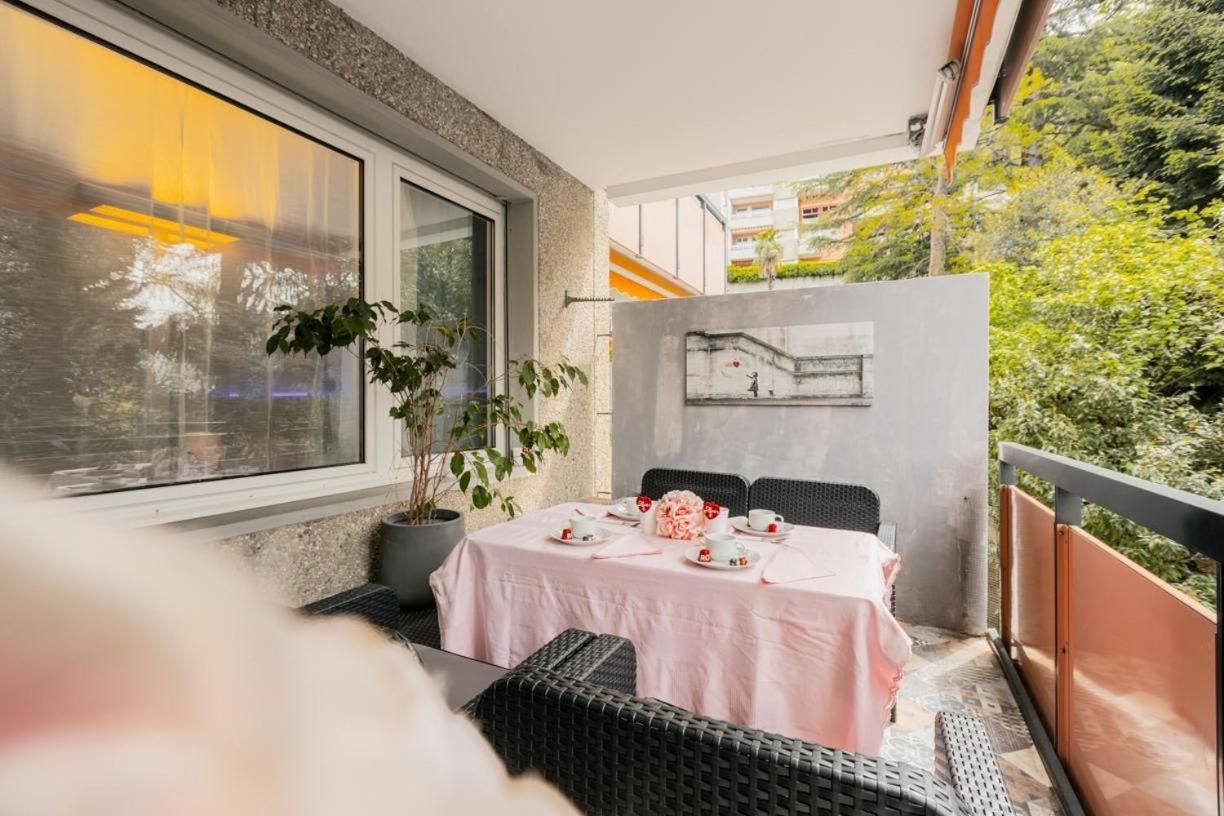 Lake Apartment 4 Bissone Εξωτερικό φωτογραφία