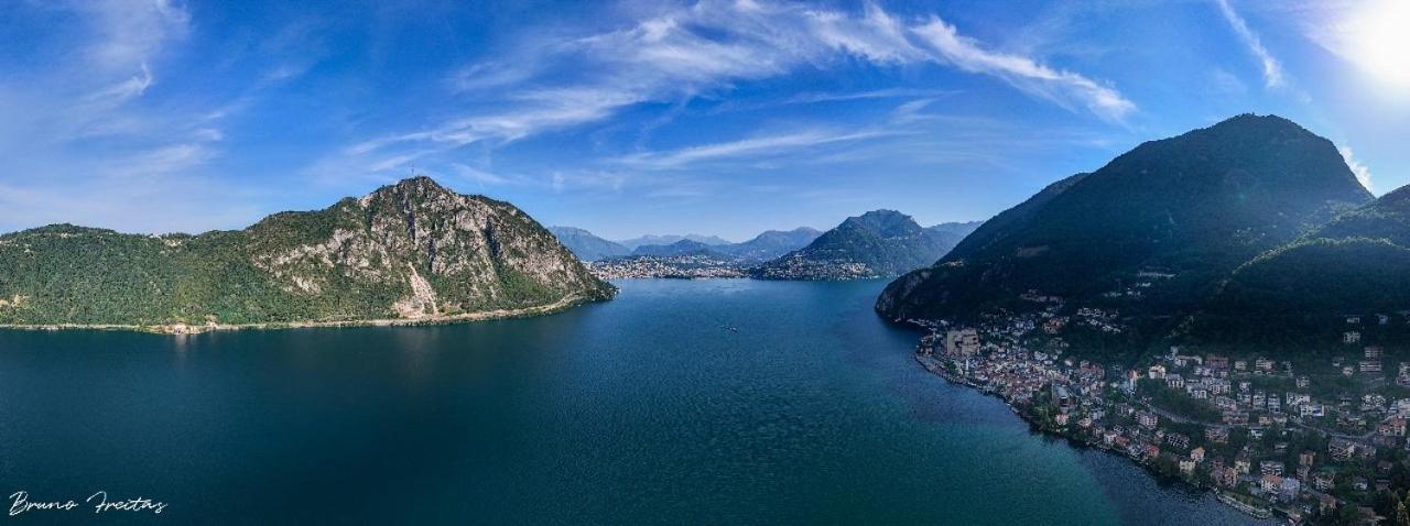Lake Apartment 4 Bissone Εξωτερικό φωτογραφία