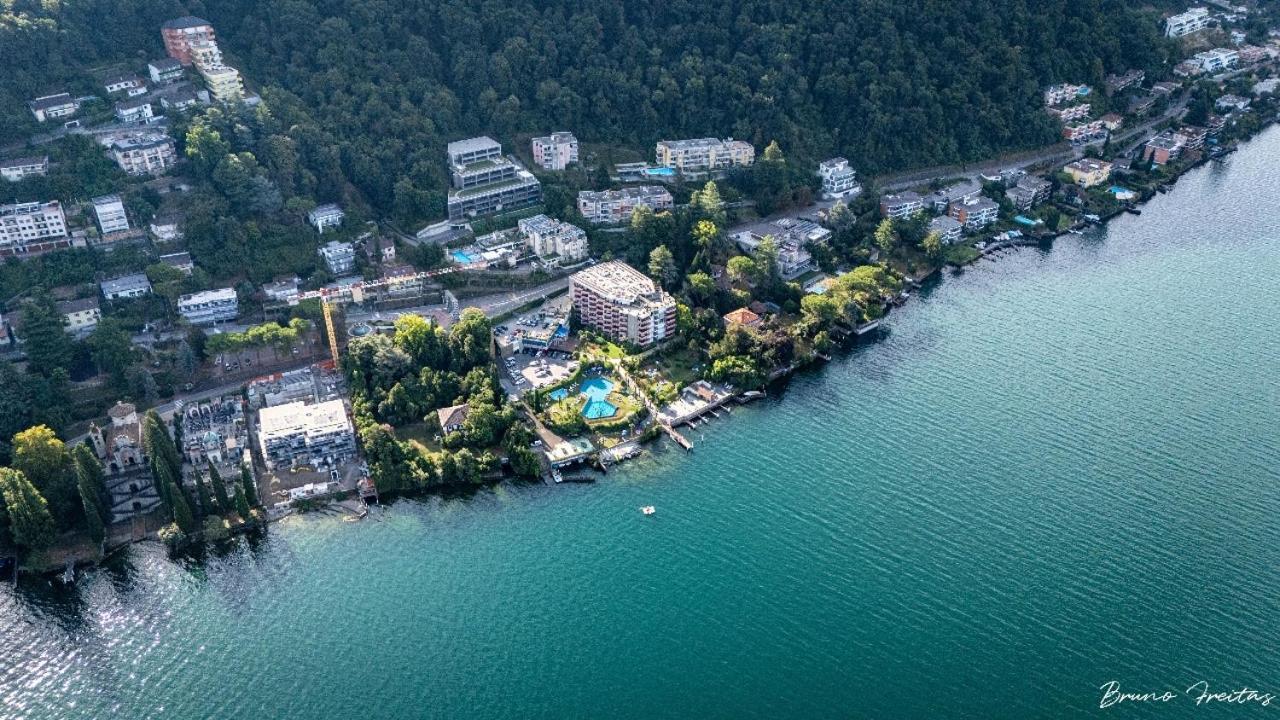 Lake Apartment 4 Bissone Εξωτερικό φωτογραφία